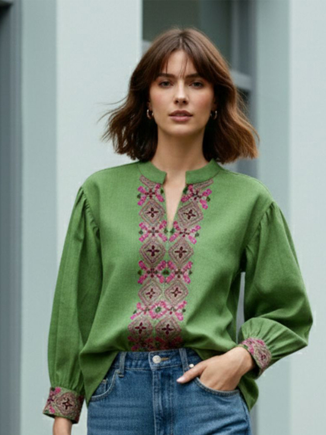 PURVAJA Women Modern Casual Shirt
