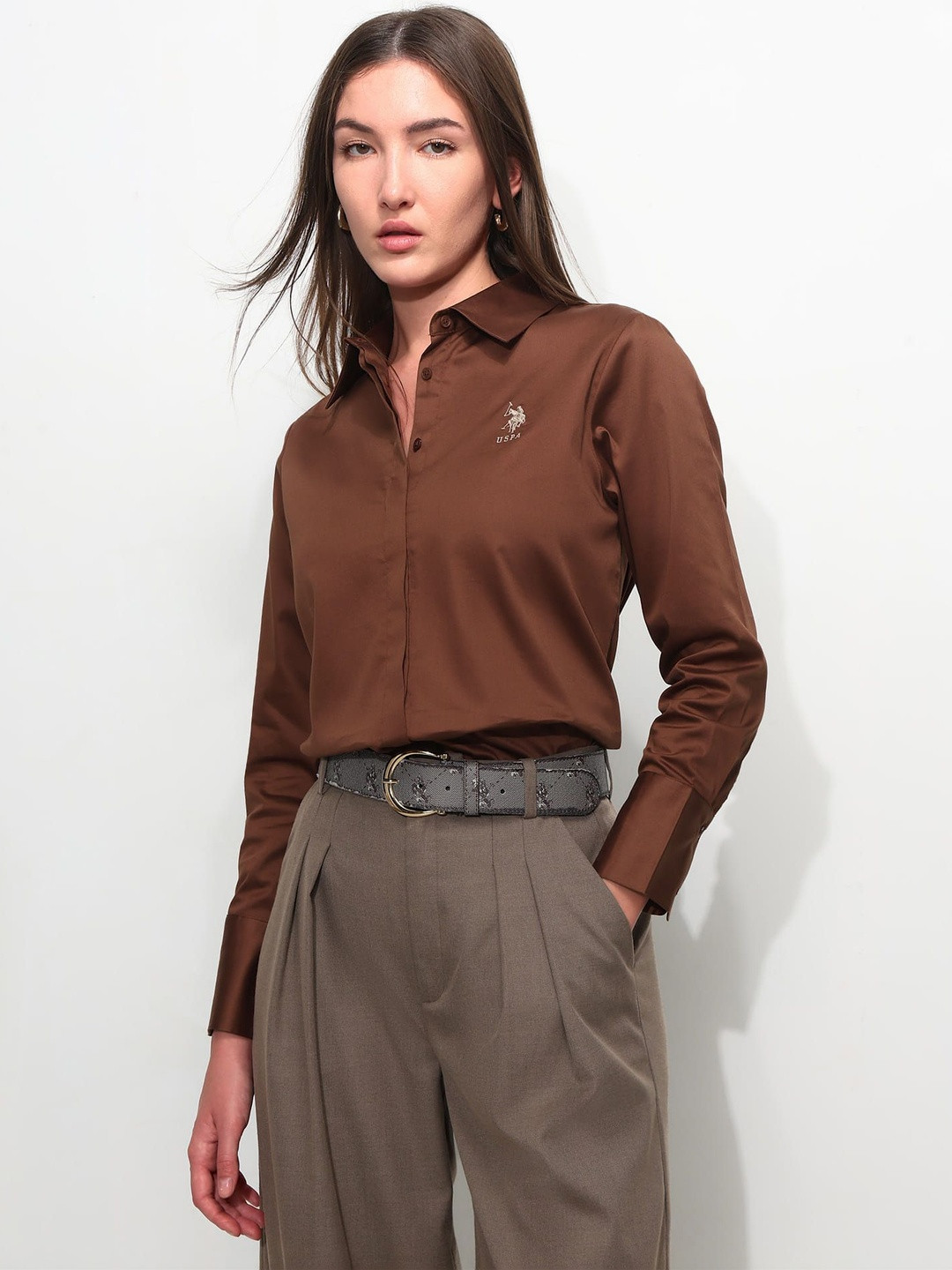 U.S. Polo Assn. Women Women Casual Shirt