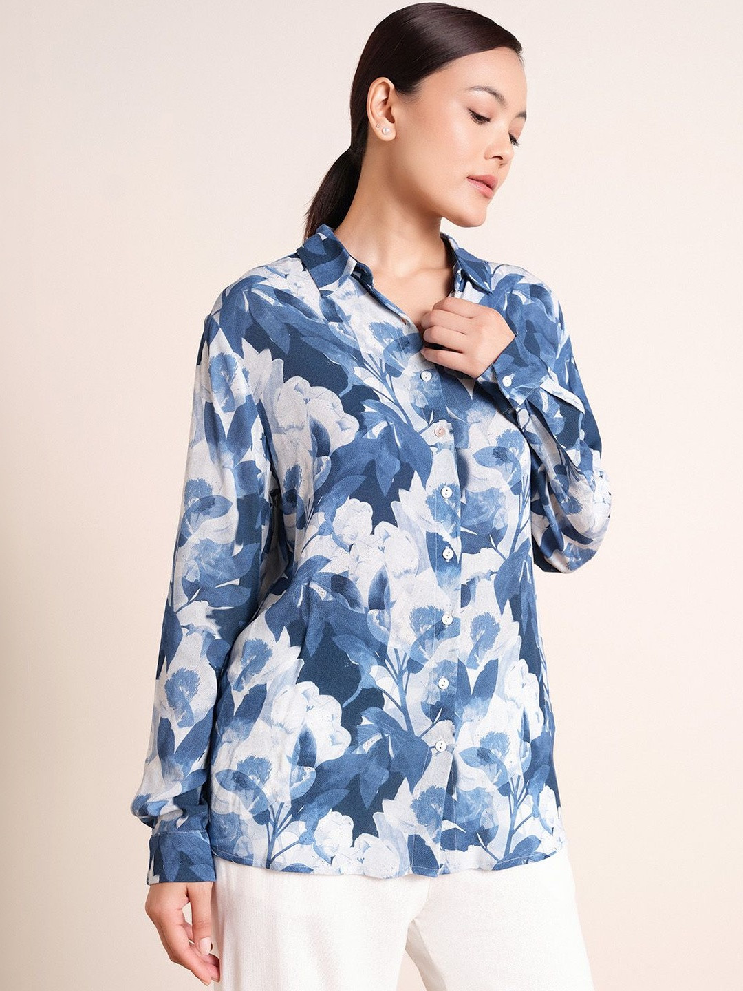 AND Floral Print Top