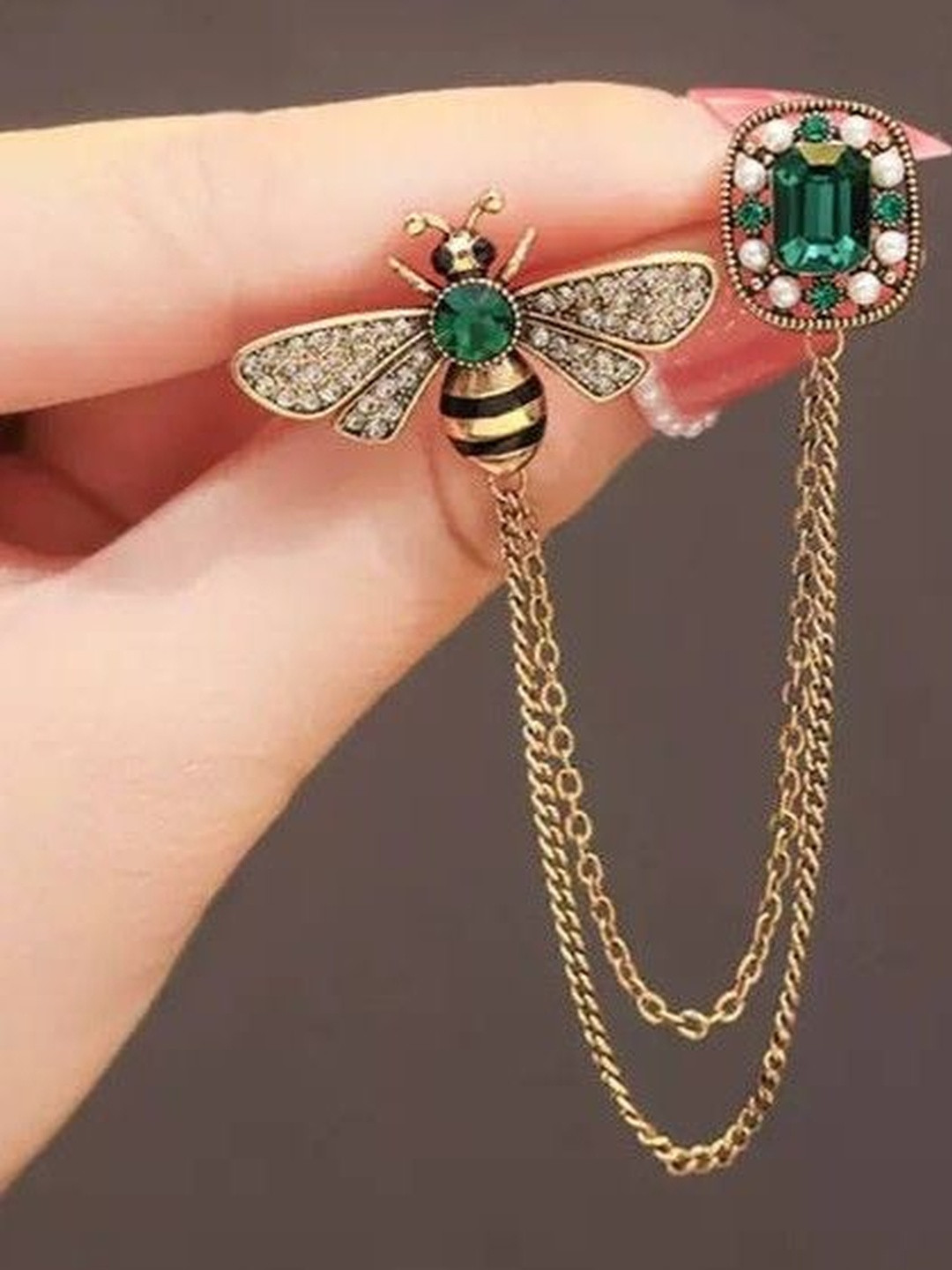 ISHKAARA Gold-Toned Plated Alloy Brooch