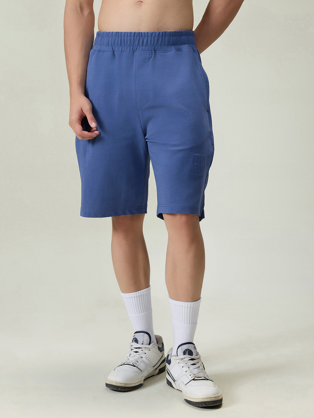 CAVA Blue Cotton Leisure Shorts