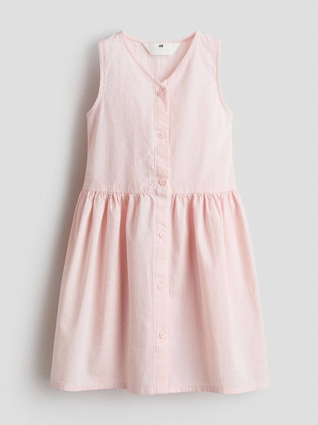 H&M Sleeveless Seersucker Dress