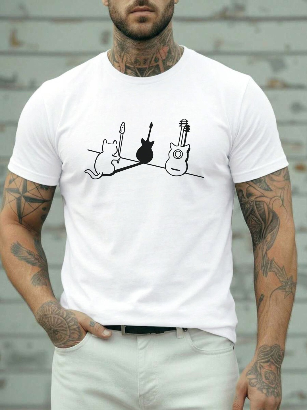 LAUREN ADAMS Men Printed T-shirt