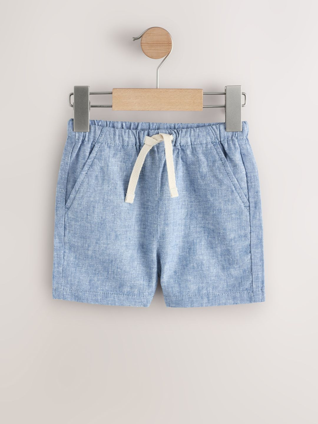 NEXT Boys Linen Blend Shorts