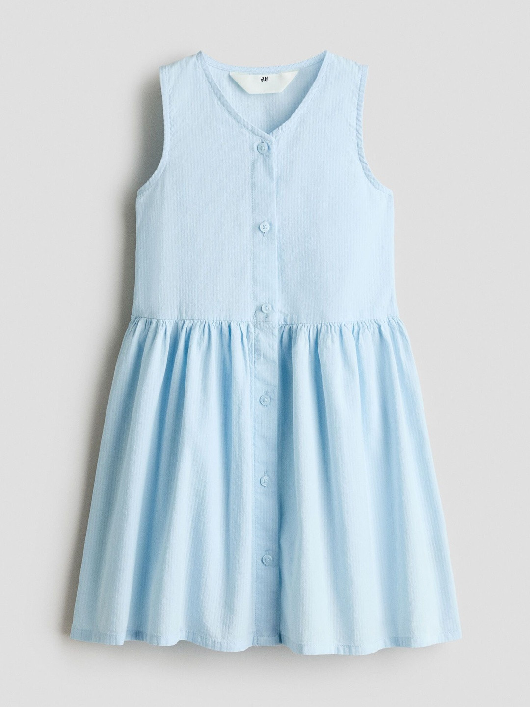 H&M Sleeveless Seersucker Dress