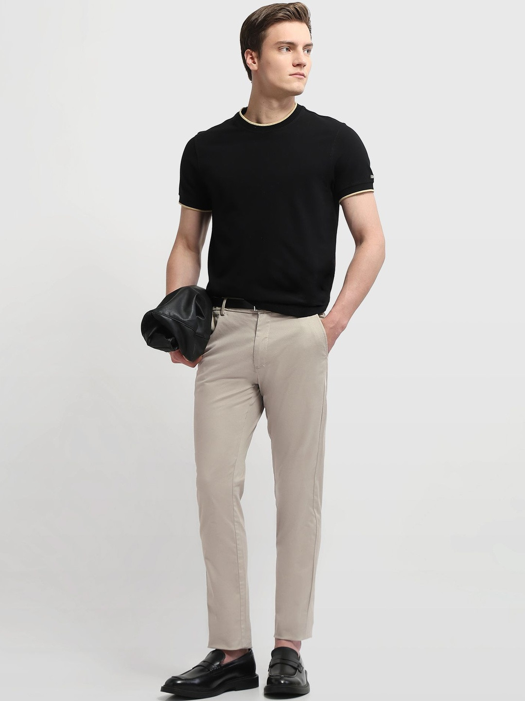 Arrow Sport Men Slim Fit Chinos Trousers