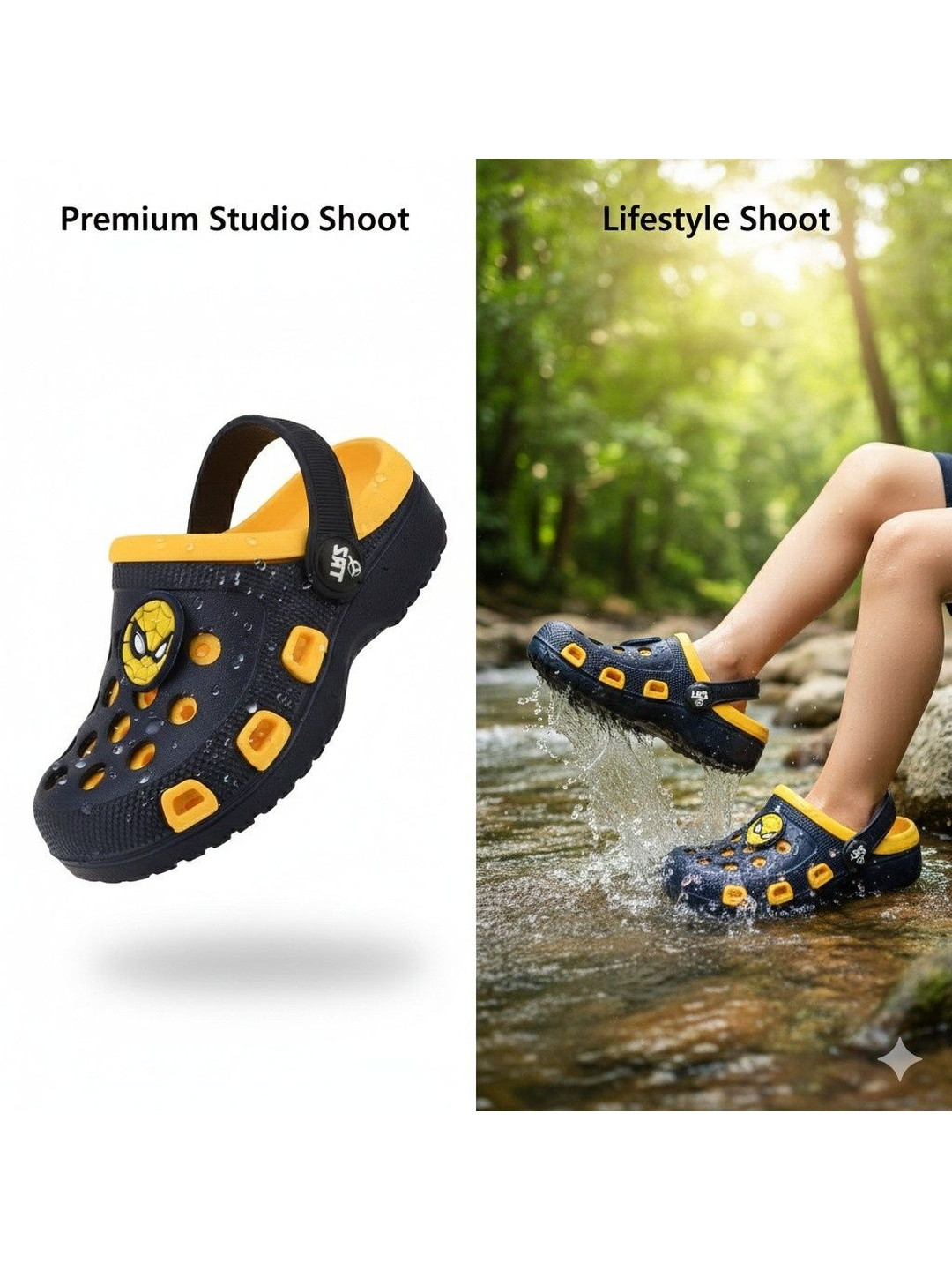 TRZ Boys Clogs Sandals
