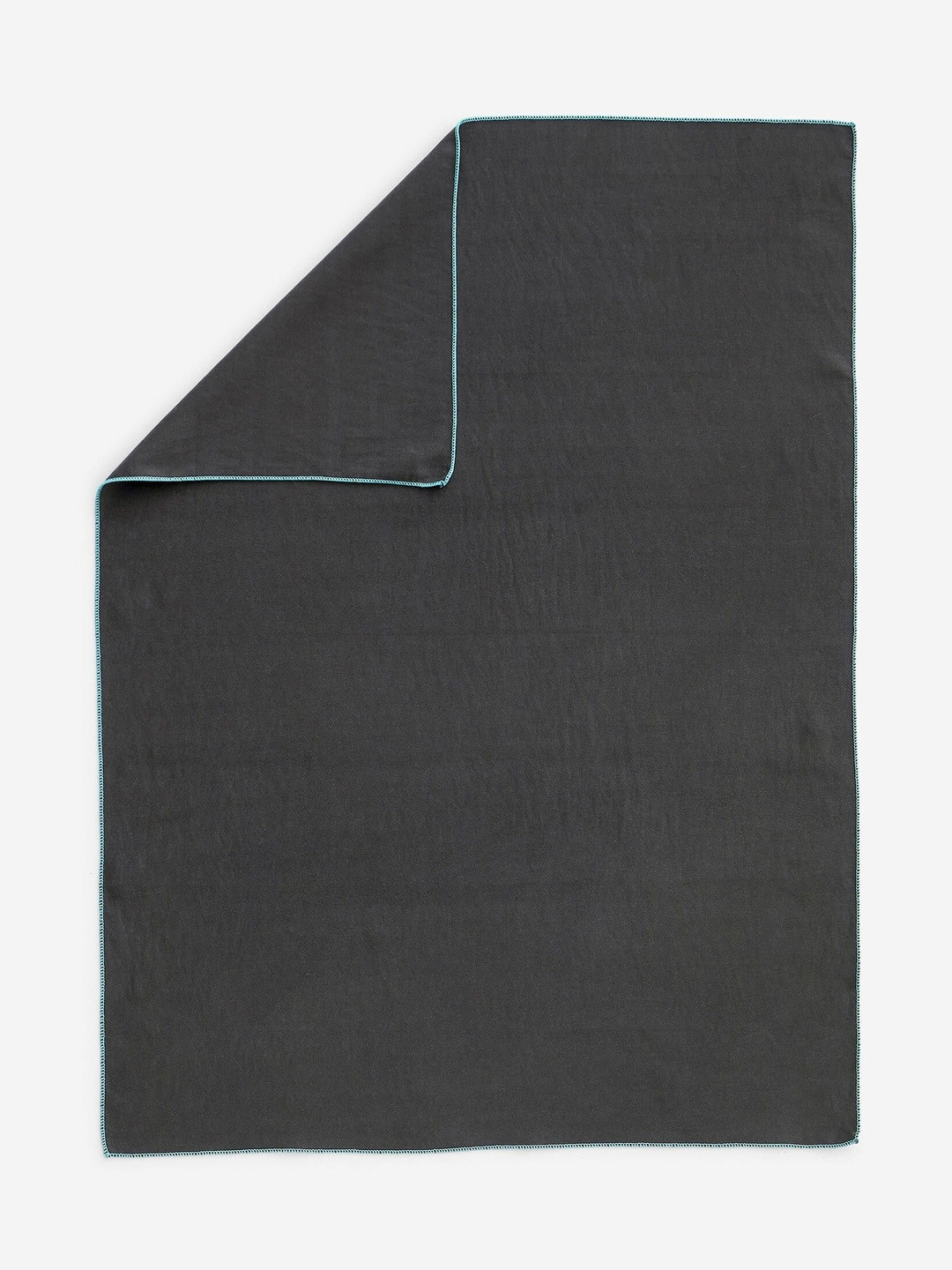 Decathlon Adults Black Quick Drying Pool and Gym Towel