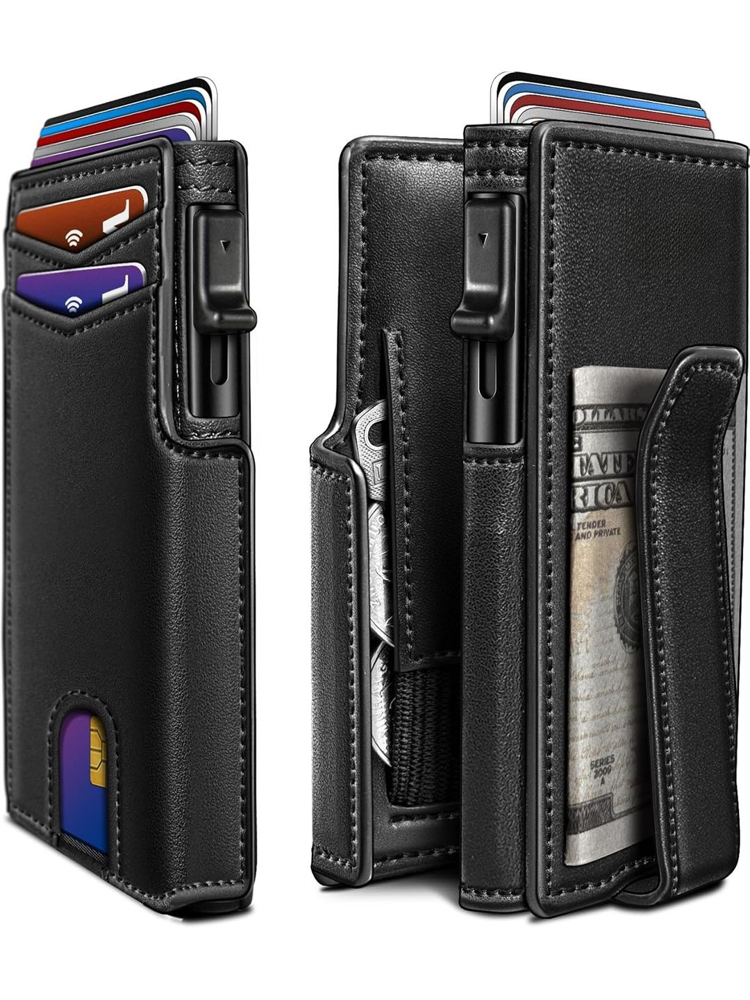 VOGARD Unisex Leather Money Clip