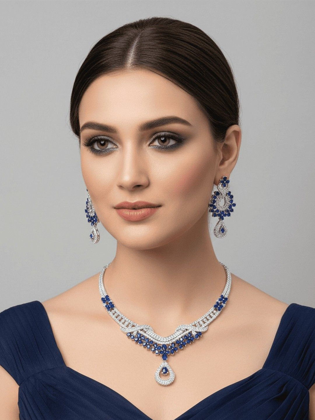 OMID Necklace and Earrings