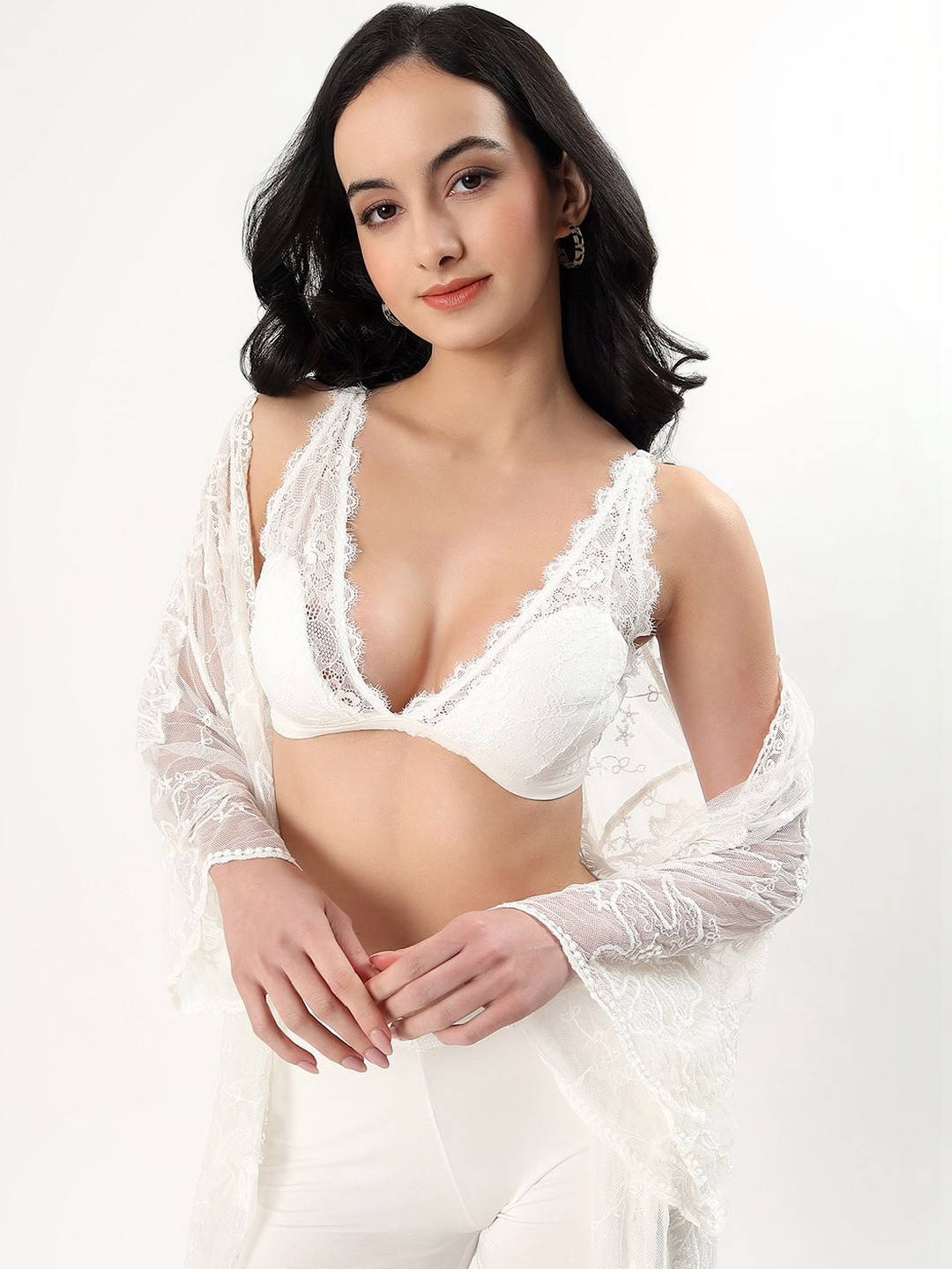 PARKHA Bra Medium Coverage Lightly Padded