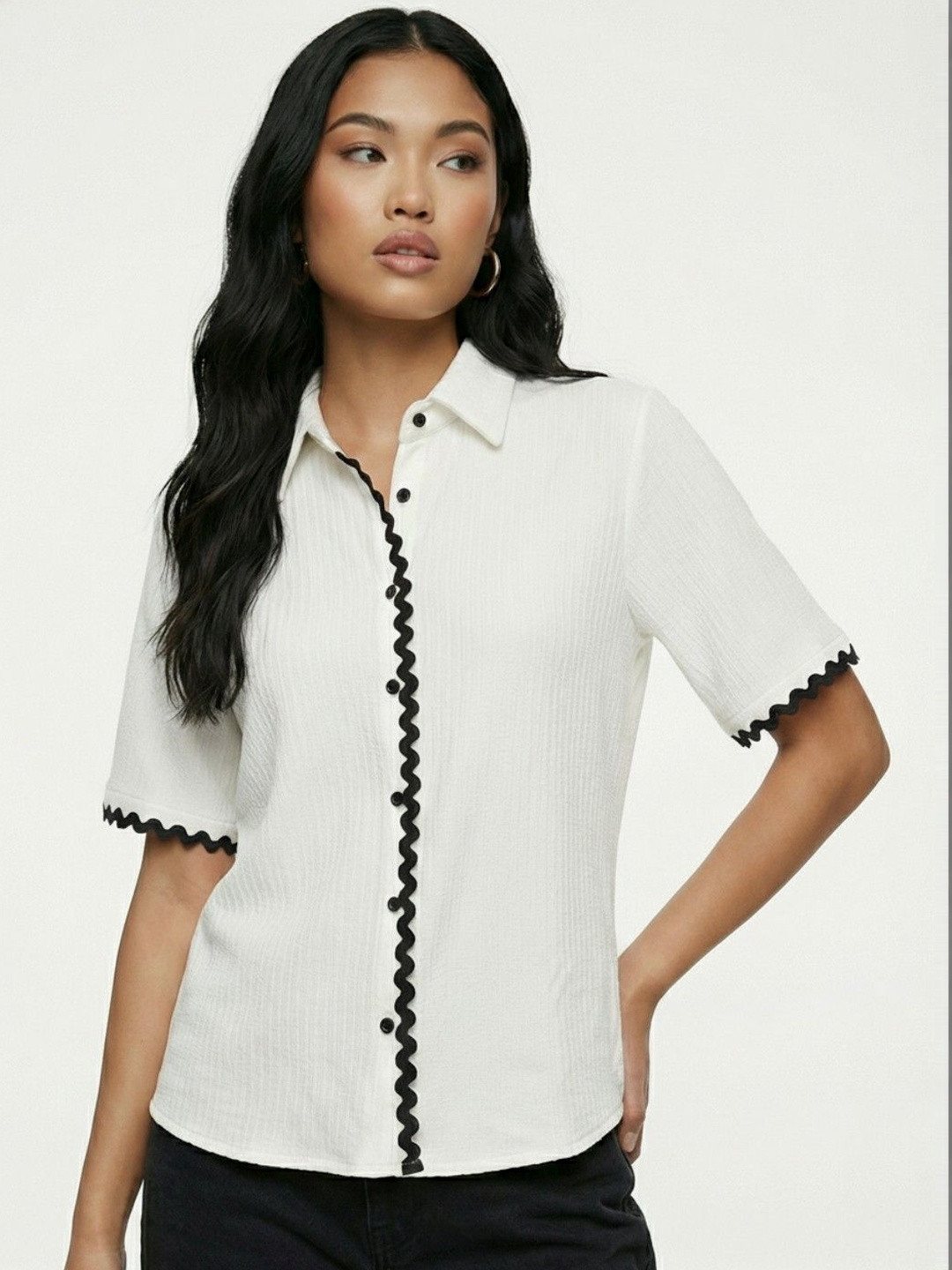 glitchez Women Relaxed Casual Shirt