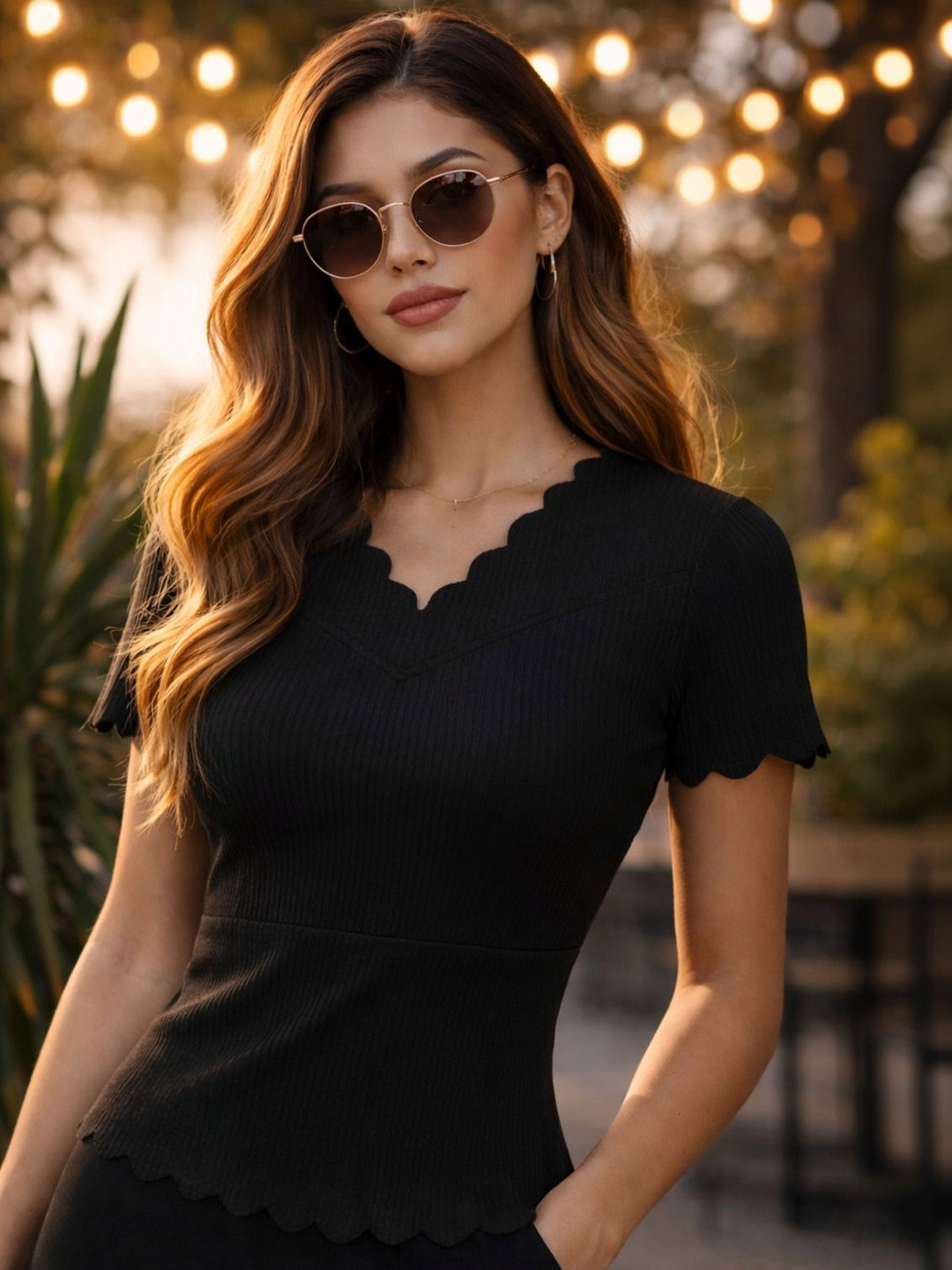 SFOTY Ruffles Top