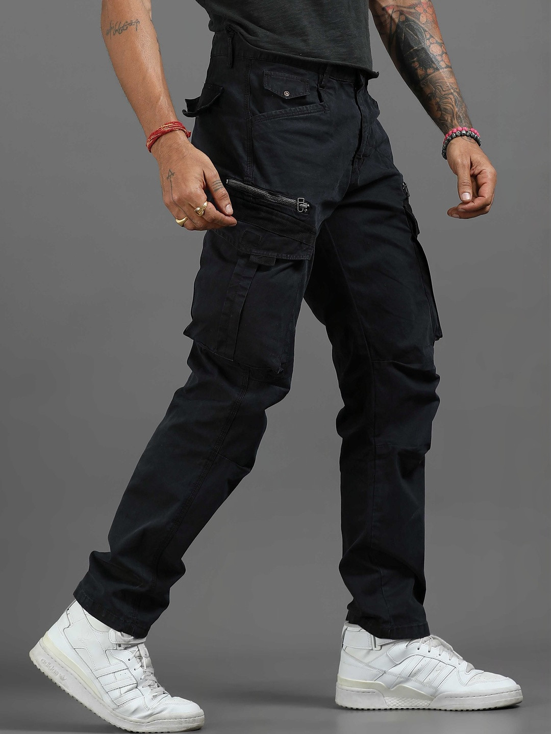 Italian Colony Men Tailored Cargos Trousers