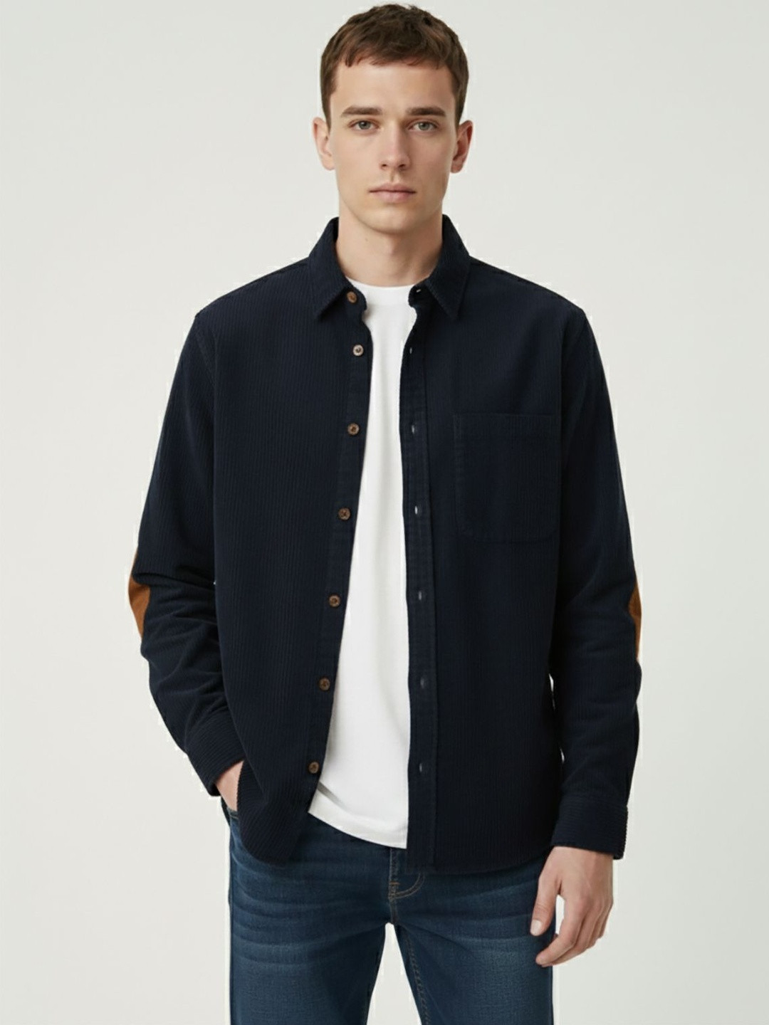 MISCHIEF MONKEY Men Classic Casual Shirt