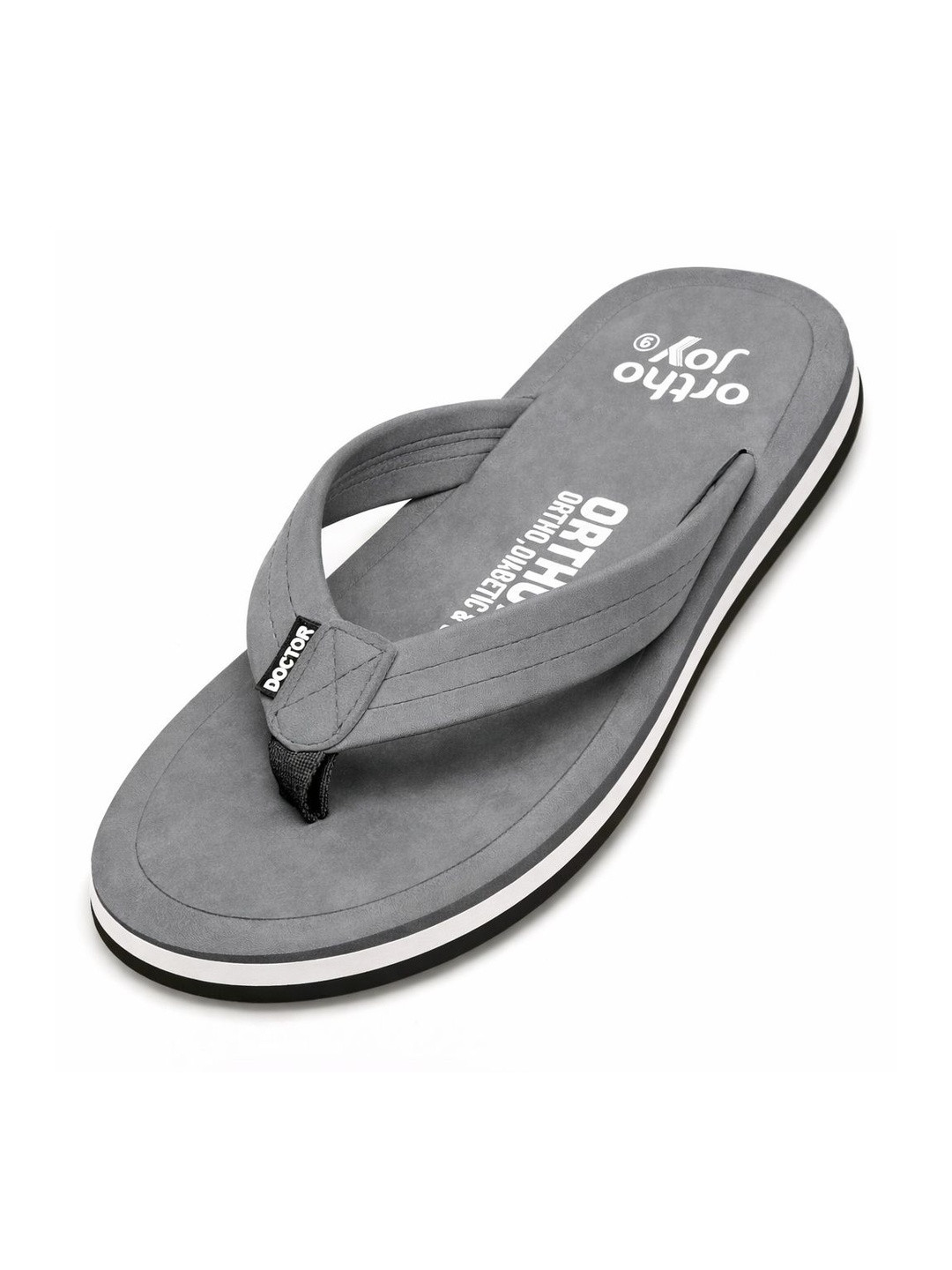 ORTHO JOY Men Rubber Thong Flip-Flops
