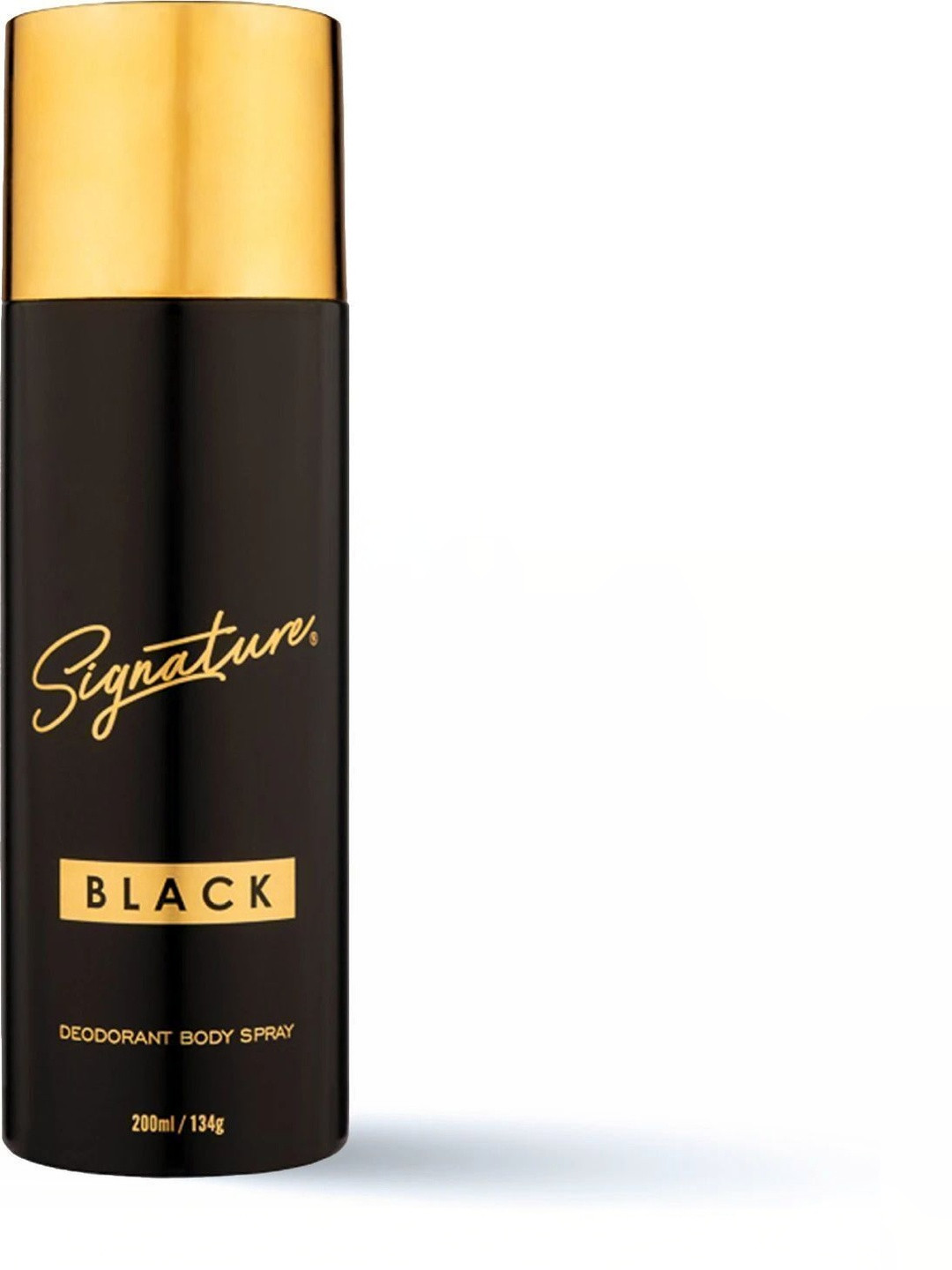 Signature Long Lasting Black Deodorant Body Spray - 200 ml Each