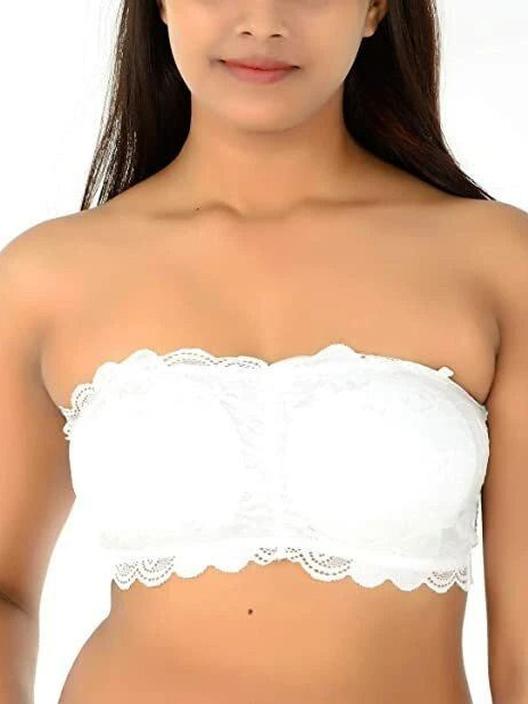 STORESHINE Bandeau Bra Half Coverage Lightly Padded