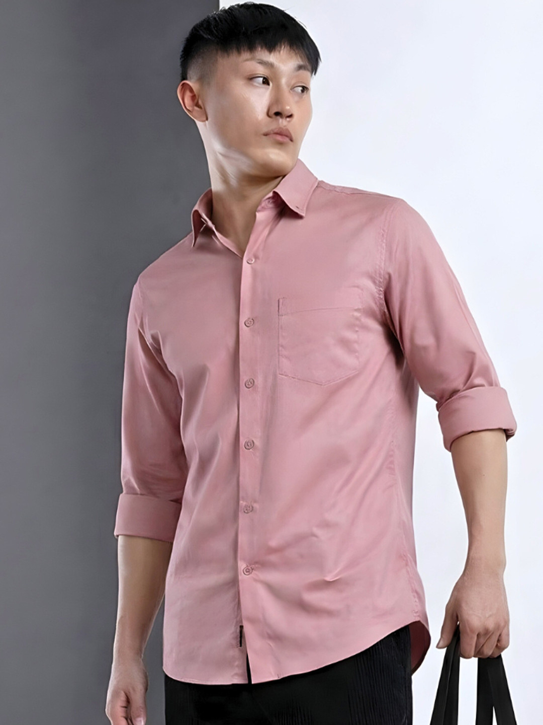 UNIQSOME Men Standard Casual Shirt