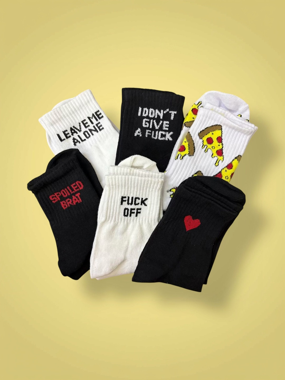 WhiteGate Men Pack of 6 Cotton Blend Assorted Patterned Above Ankle Socks