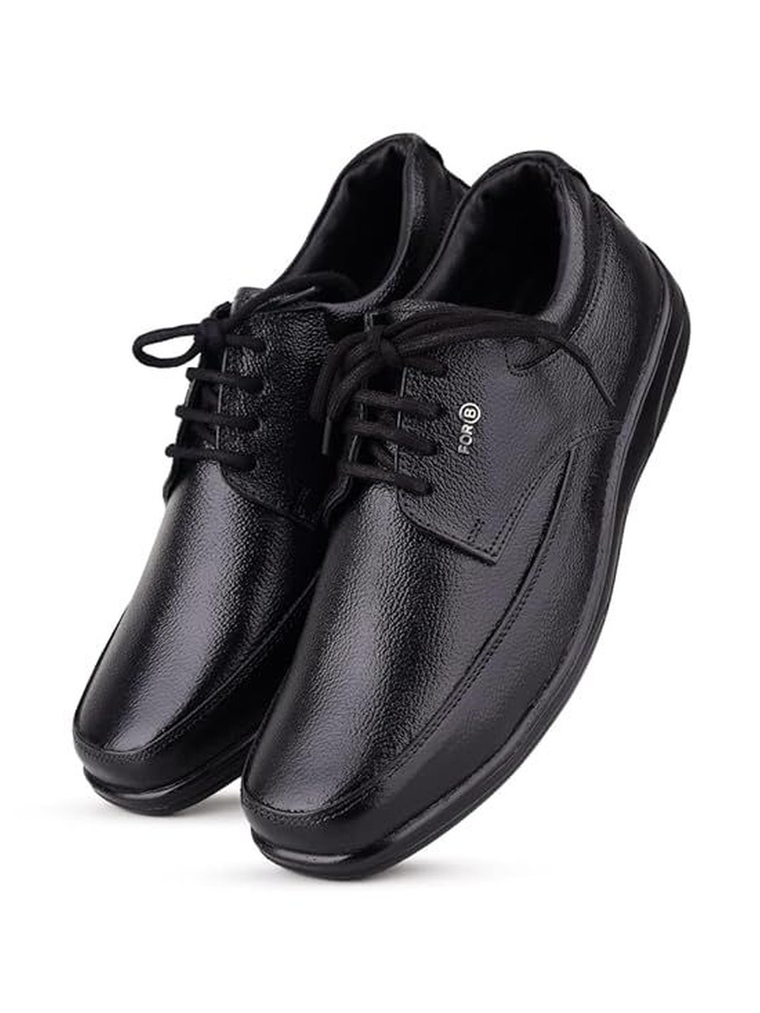 FOR-B Men Leather Formal Derbys