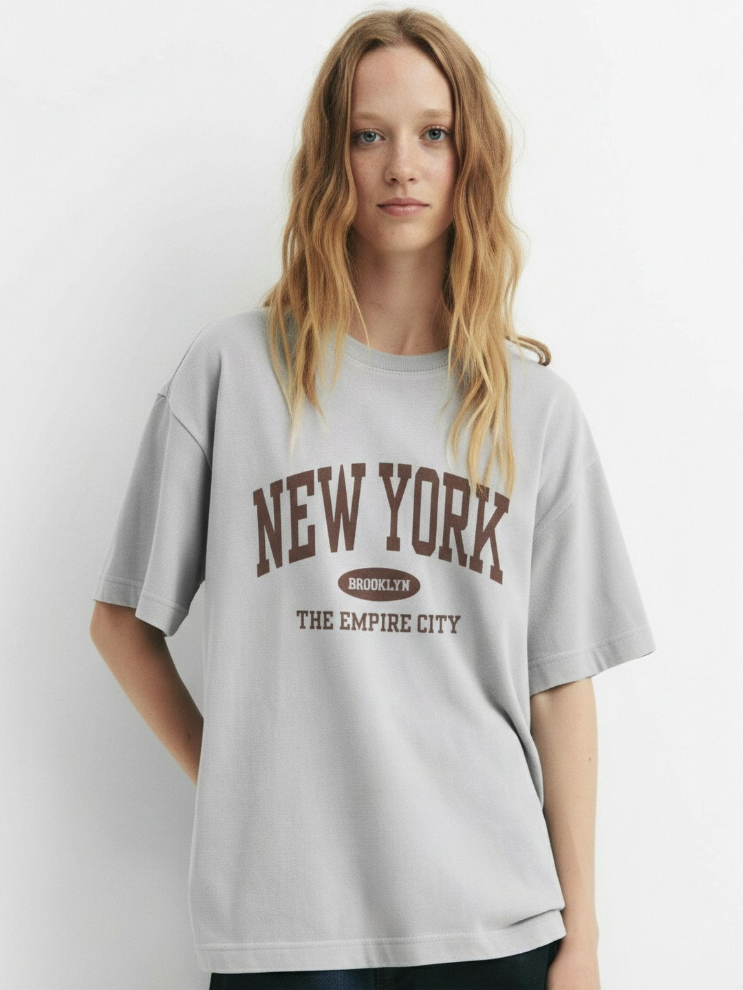 glitchez Women Typography Printed T-shirt
