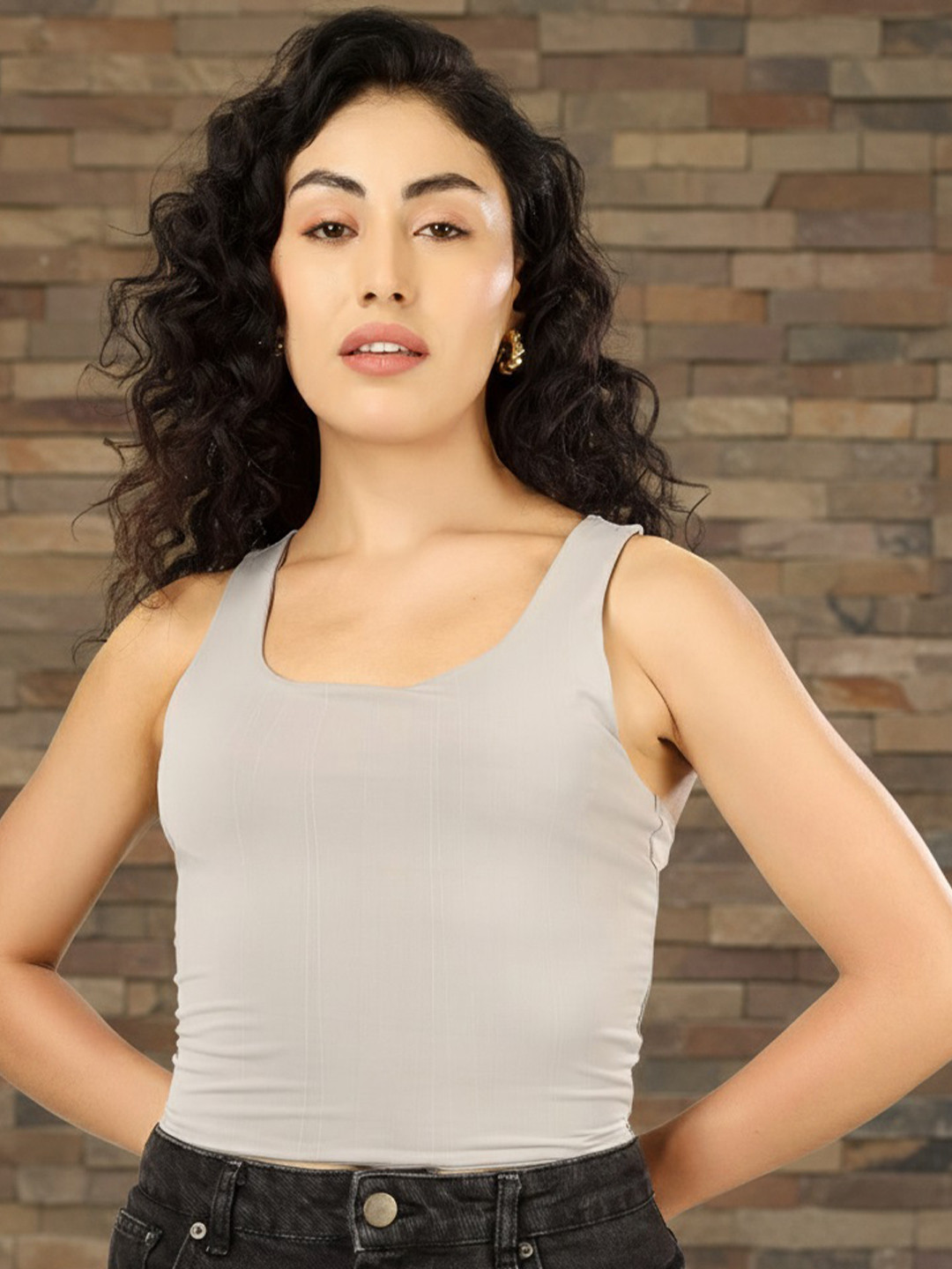 BLUEFICUS Sleeveless Square Neck Tank Top