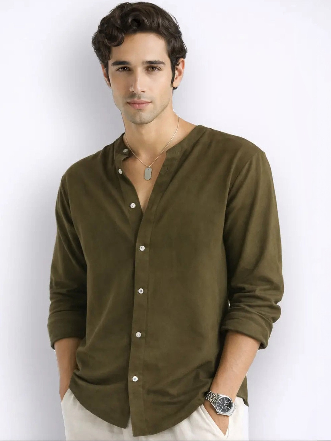 COVE AND LANE Men Casual Shirt