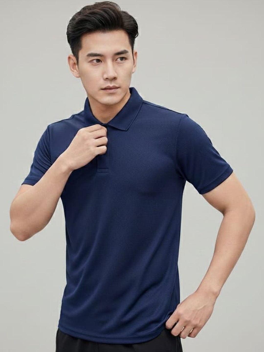 PULP Men Polo Collar T-shirt