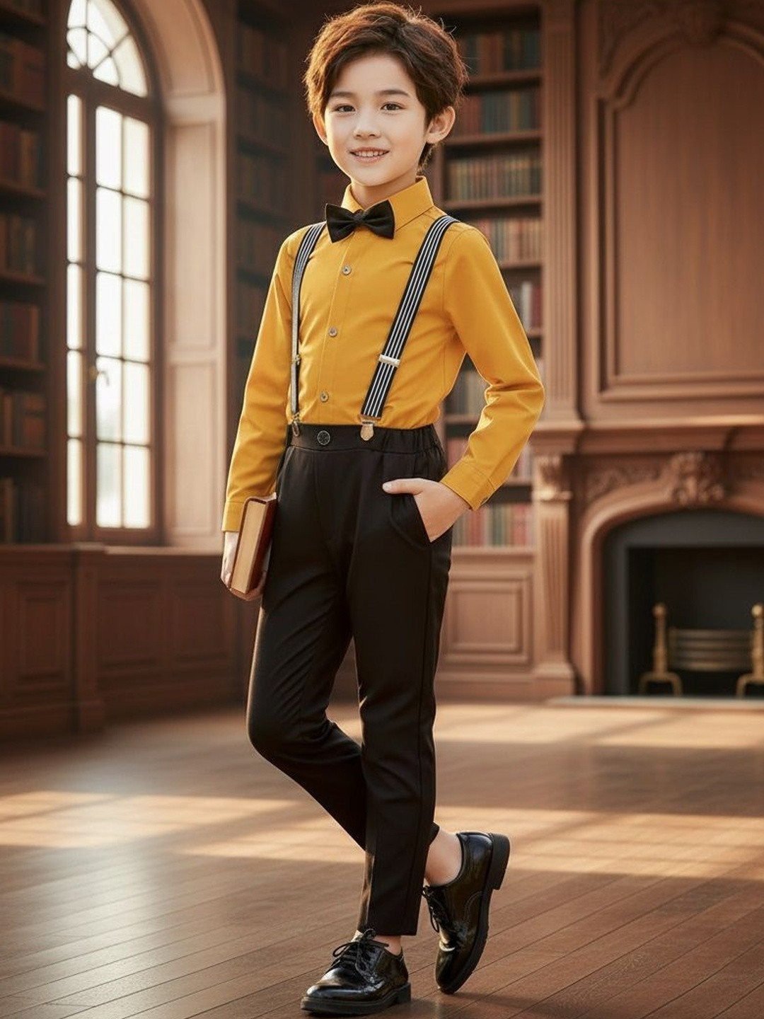 Sagar Impex Boys Shirt with Trousers