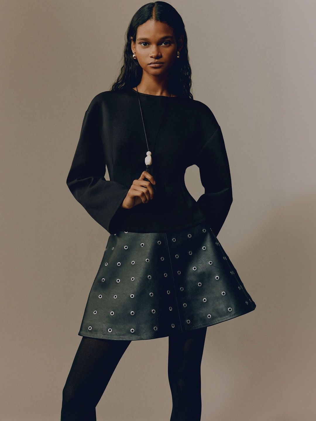 H&M Waisted Interlock Top