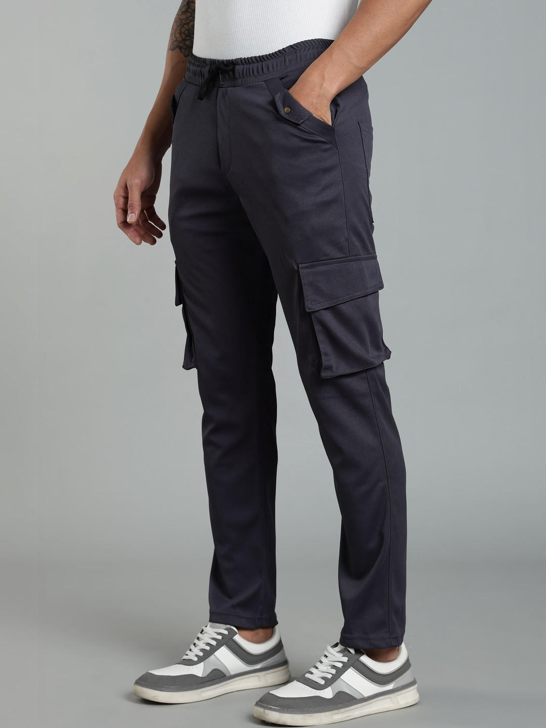 SWADESI STUFF Men Smart Cargos Trousers