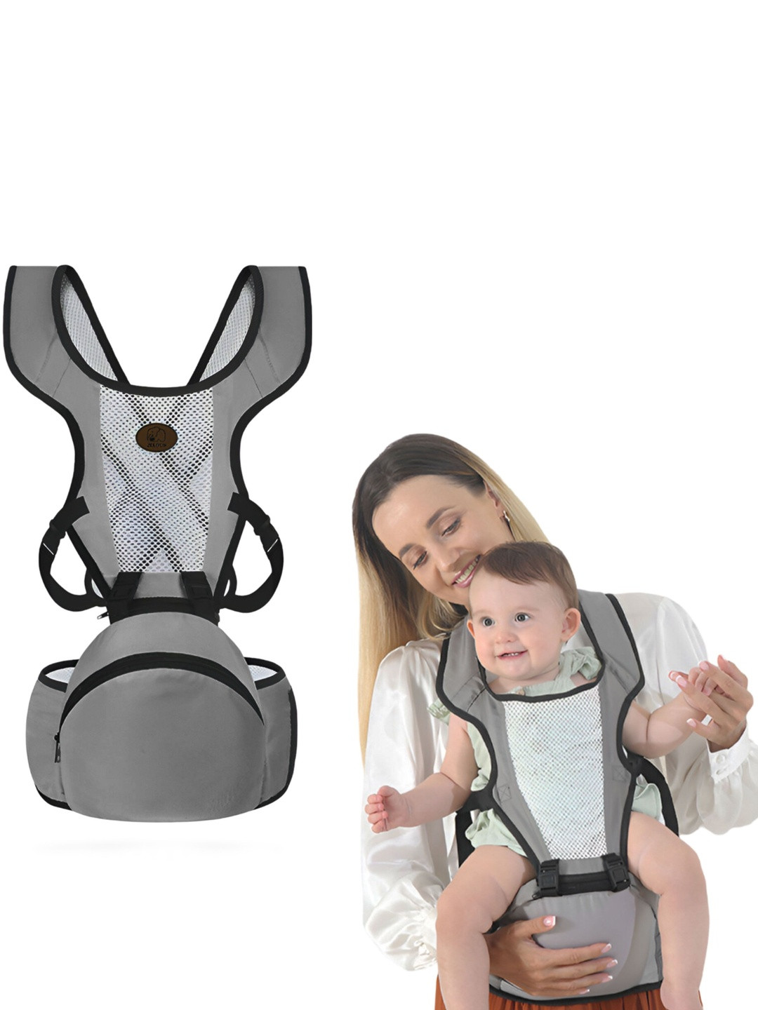 Bembika Infants  4-In-1 Baby Hip Seat Carrier