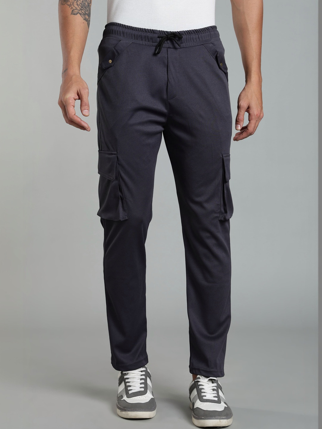 SWADESI STUFF Men Smart Cargos Trousers