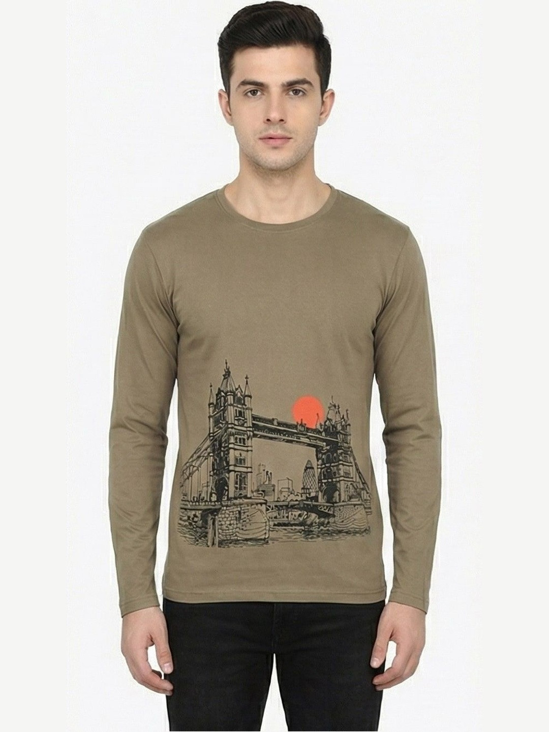 SKYBEN Men Printed T-shirt