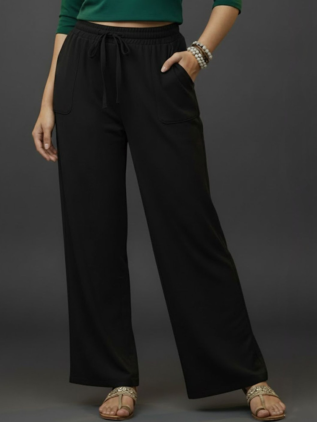 Moda Rapido Women Comfort High-Rise Trousers