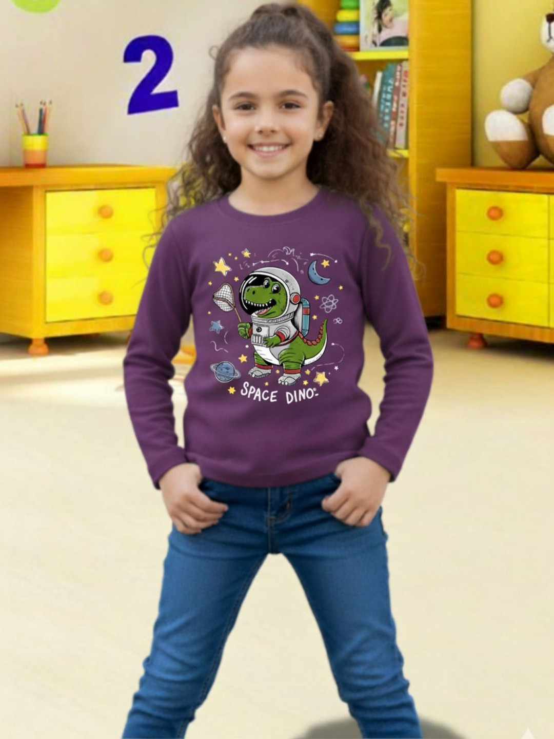Rigo Kids Typography Printed T-shirt