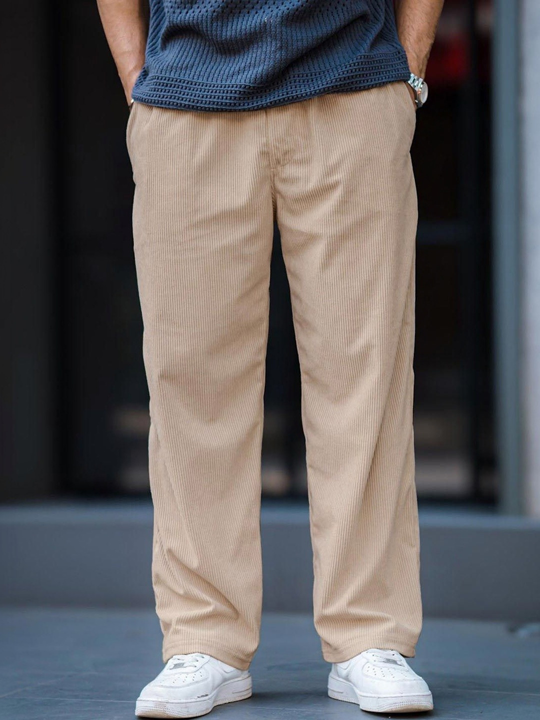 MaverIQ Men Mid-Rise Track Pants