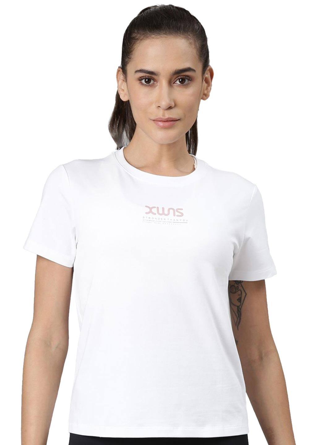Xtep-Comfort Women Short-sleeve T-shirt
