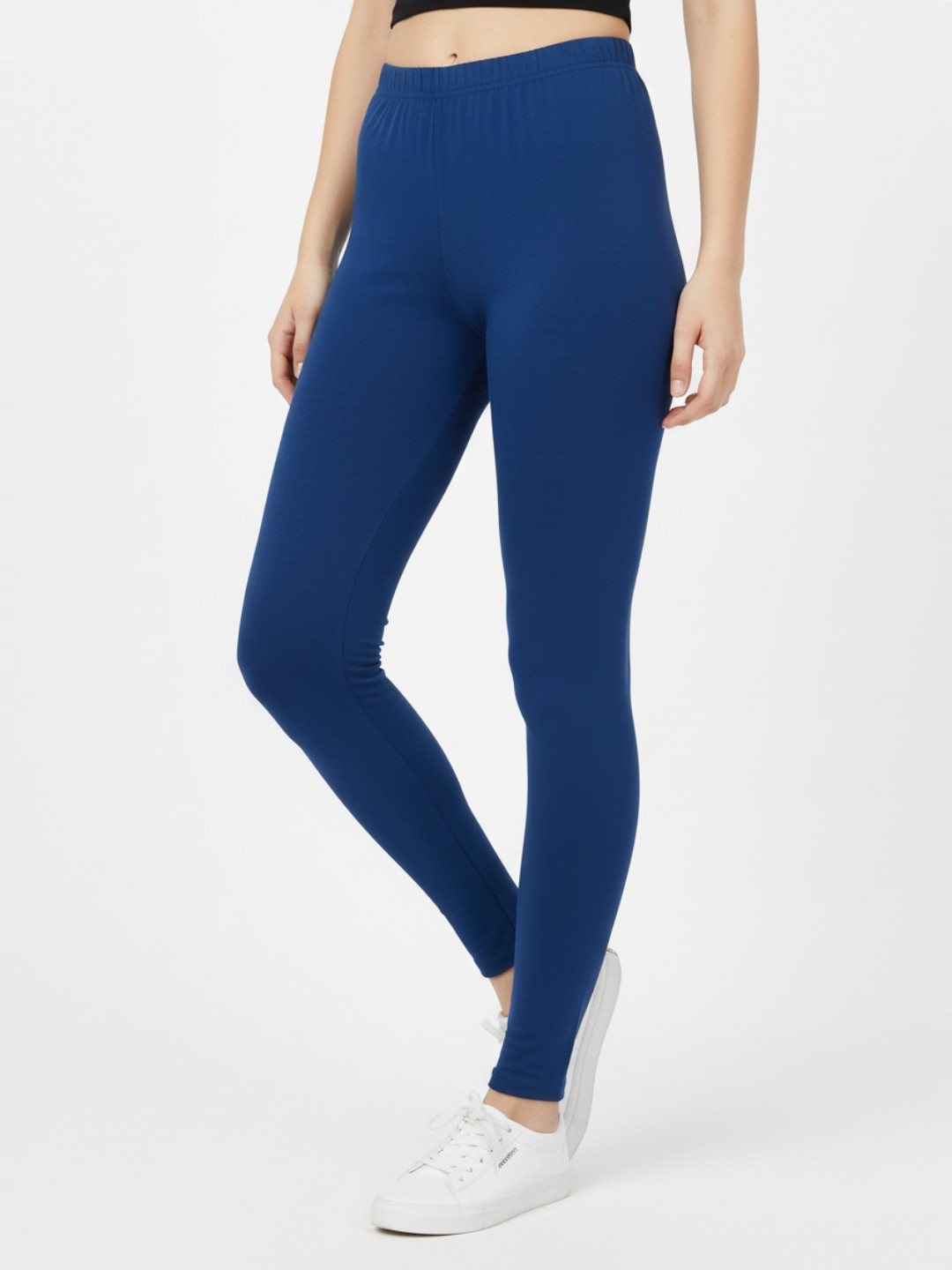 AIOQ Pure Cotton Ankle Length Leggings