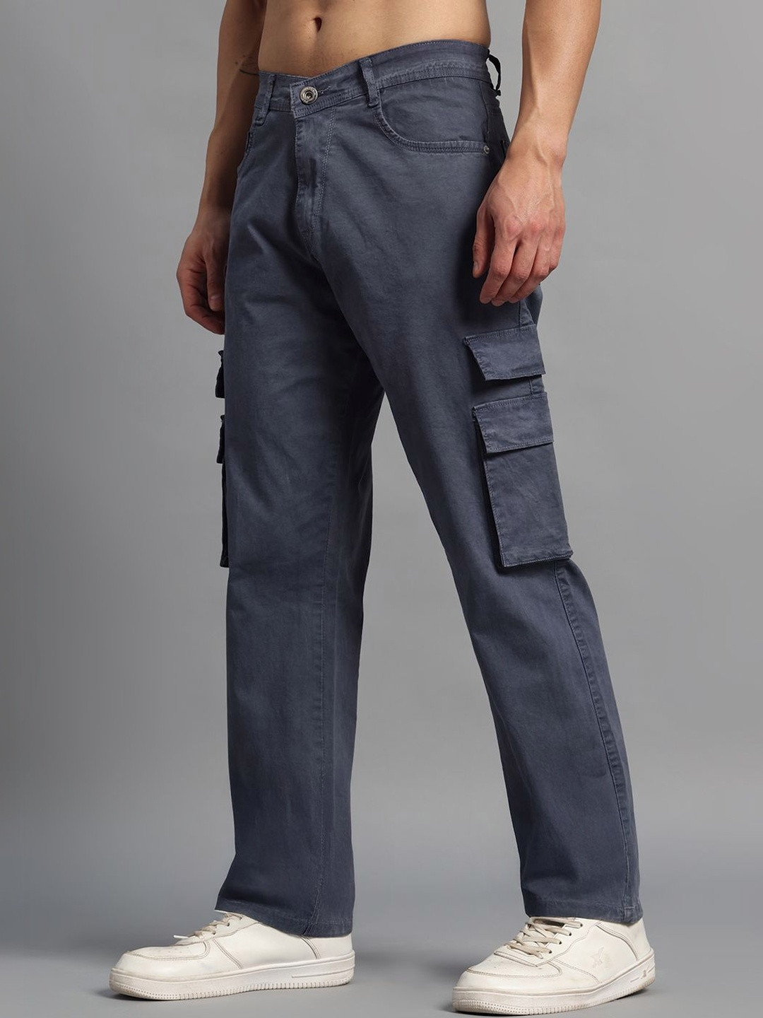 COY Men Comfort Relaxed Fit Mid-Rise Light Fade Stretchable Jeans