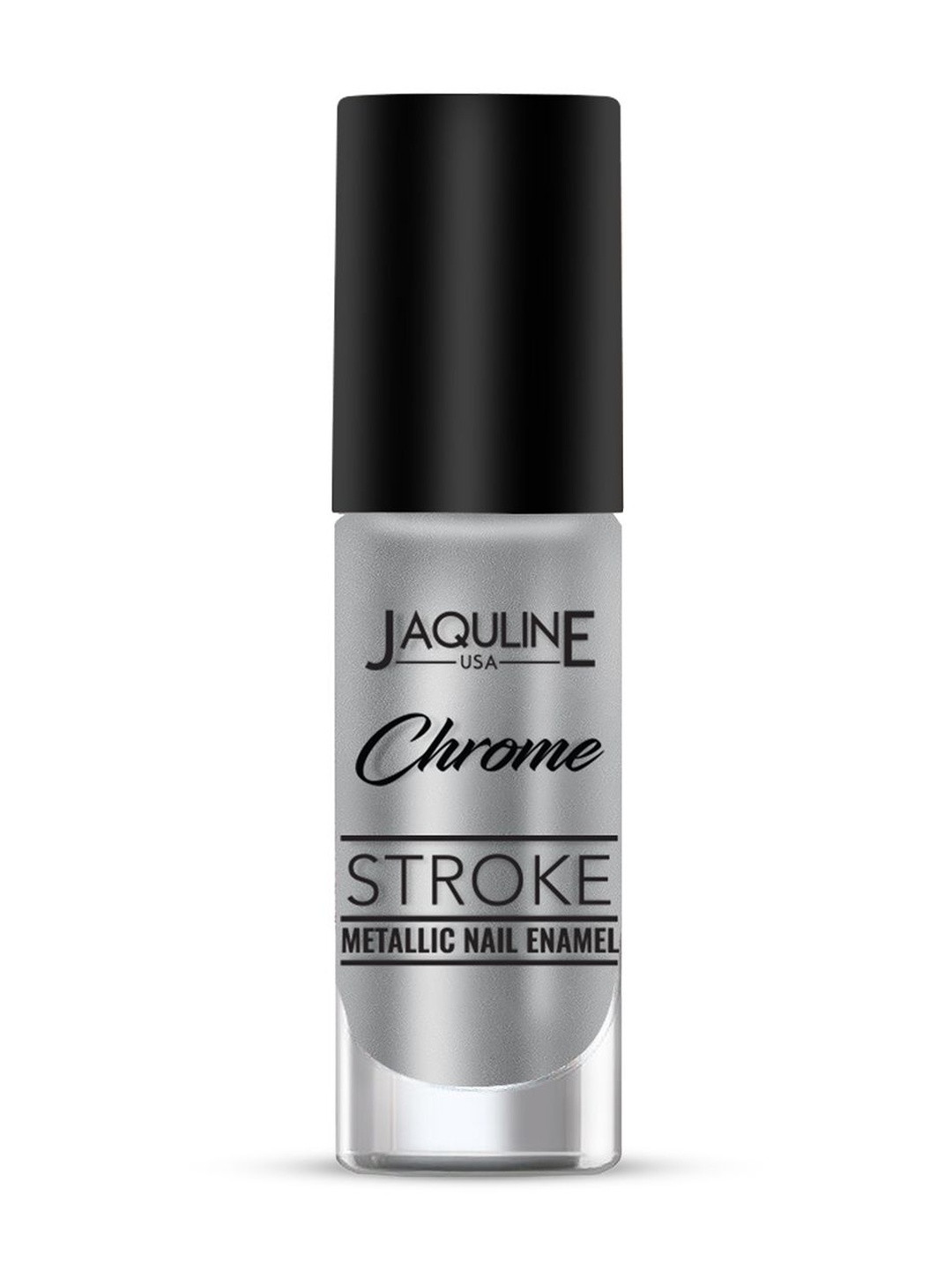 Jaquline USA Chrome Stroke Metallic Nail Enamel - 7 ml - Silver Pulse 05
