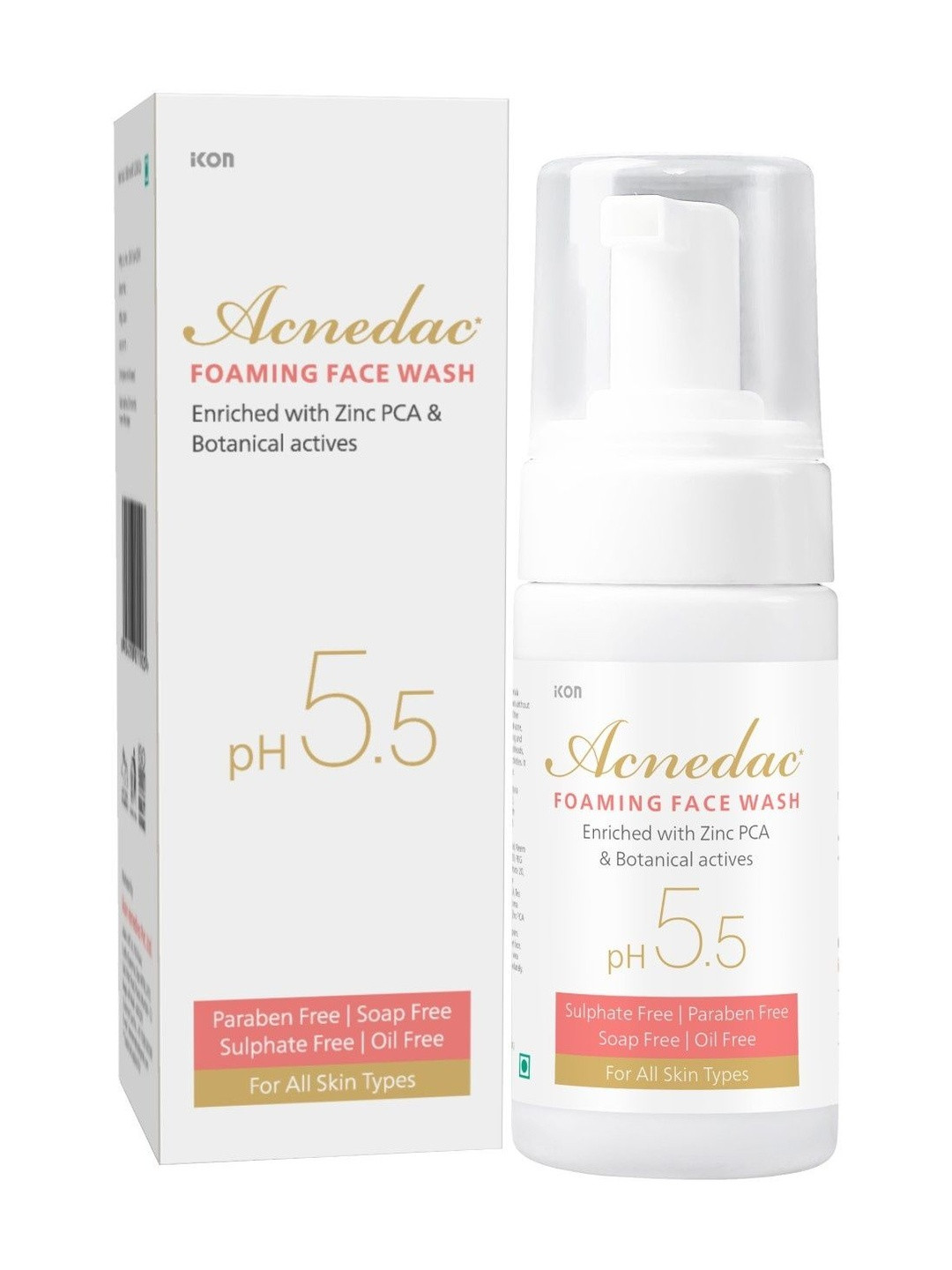 Acnedac Foaming Face Wash For Acne & Oil Control - 100 ml