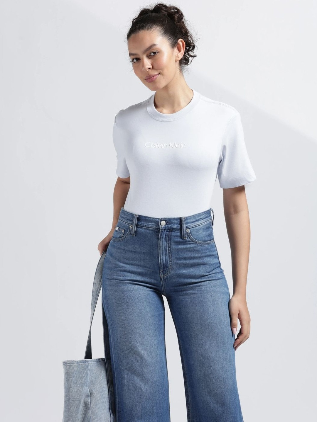 Calvin Klein Jeans Women Brand Logo T-shirt
