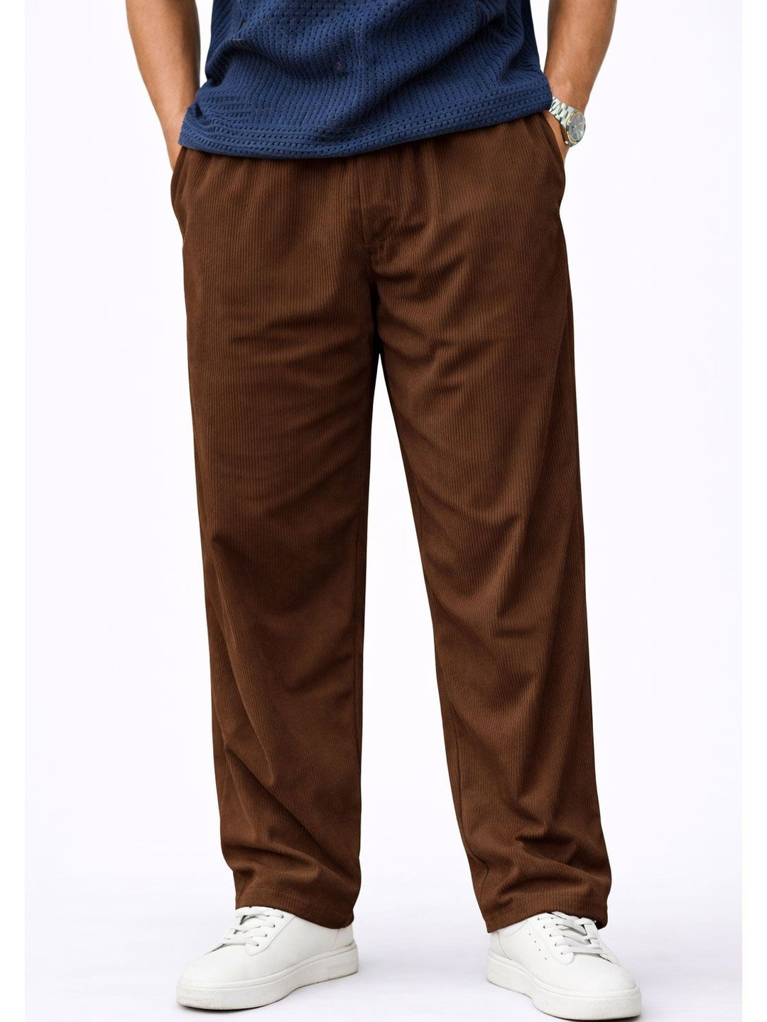 Urban Buccachi Men Mid-Rise Track Pants