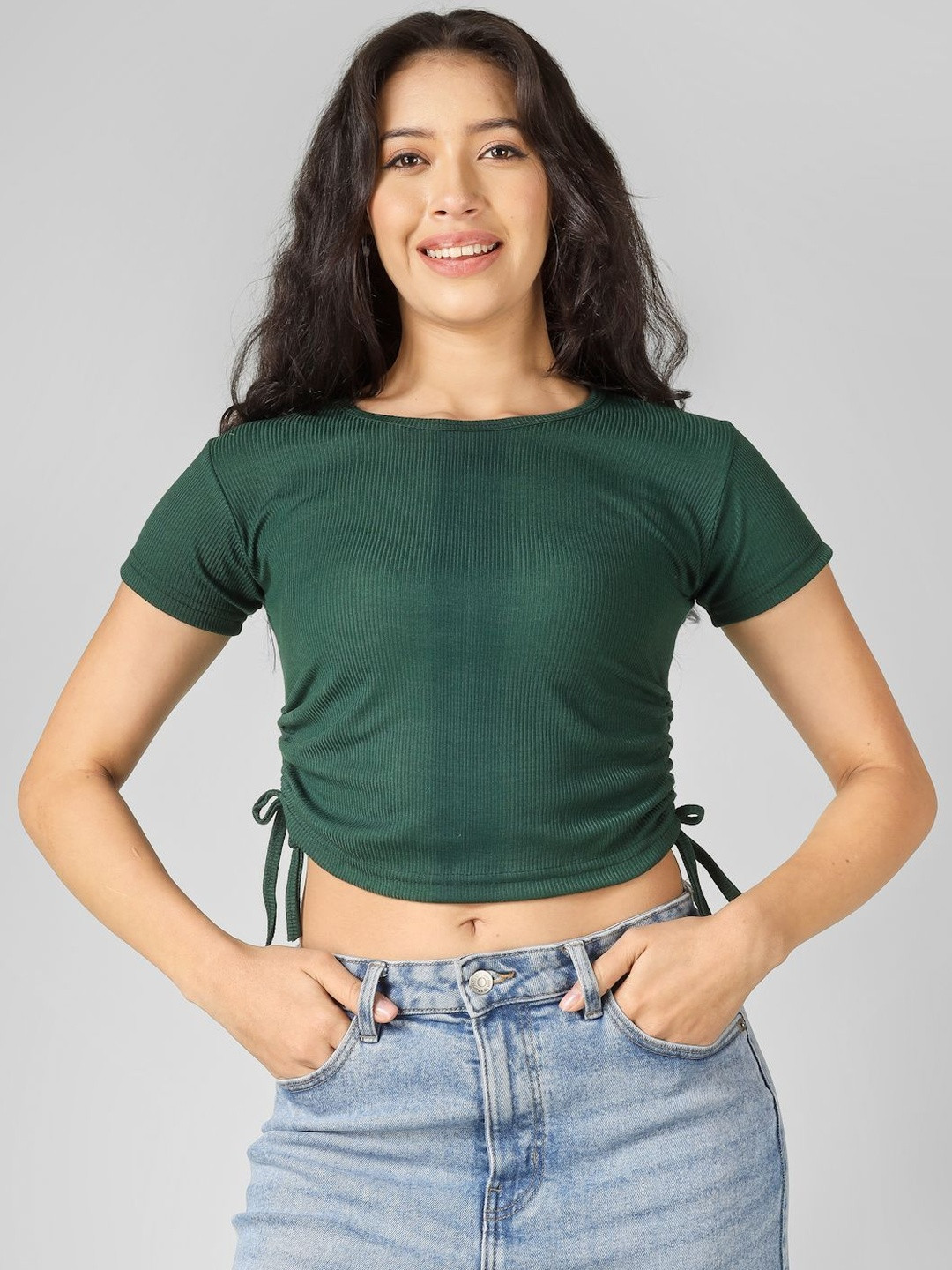 Yunic29 Cotton Crop Top