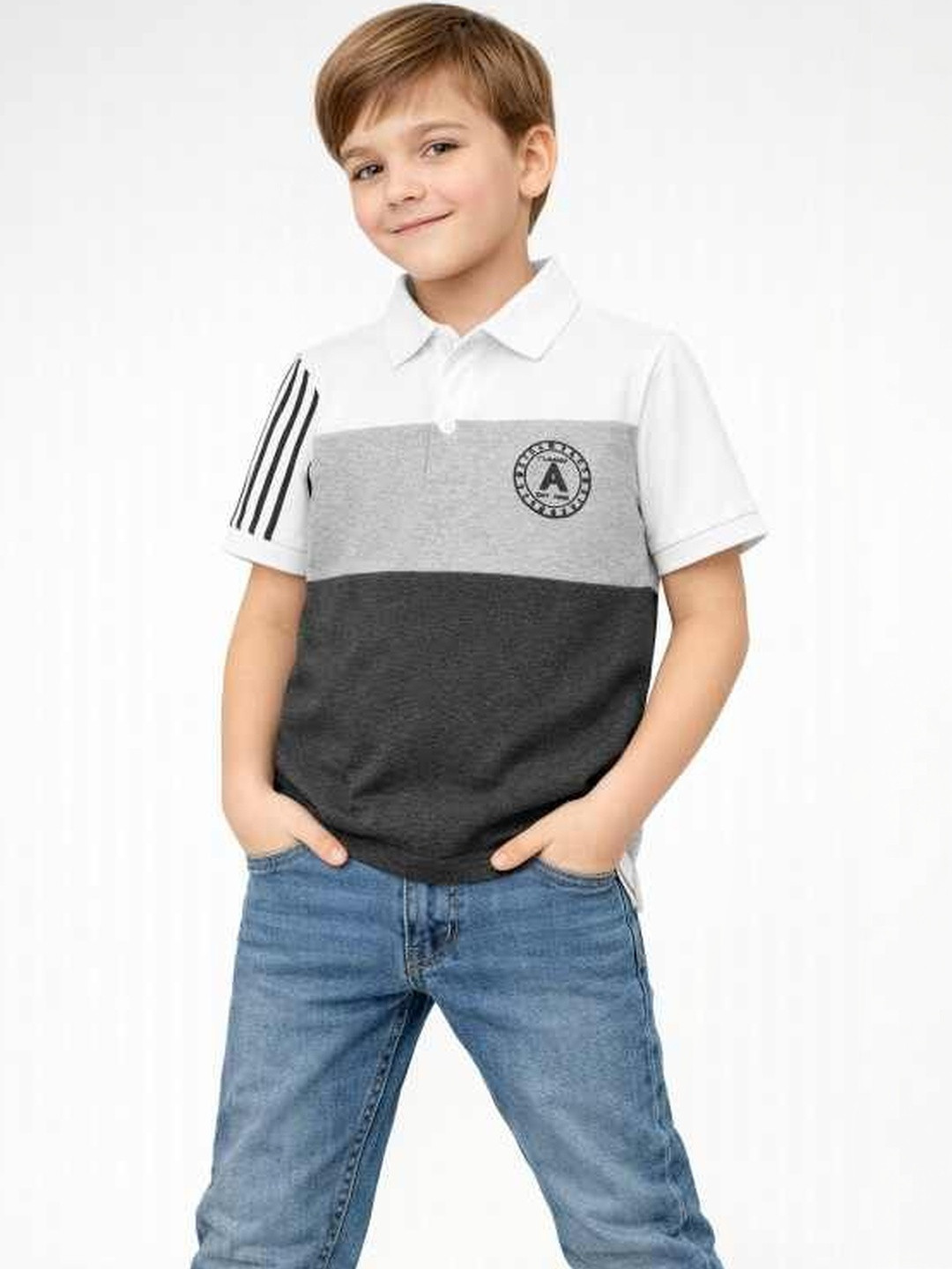 AIDAN PAUL Boys Cotton Tshirts