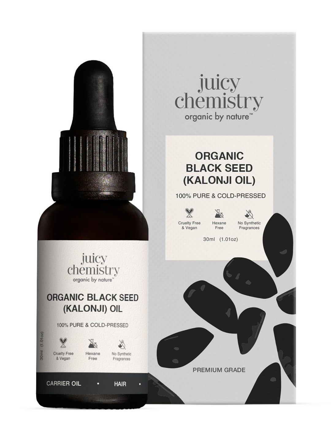 Juicy Chemistry Organic Black Seed- 30 ml