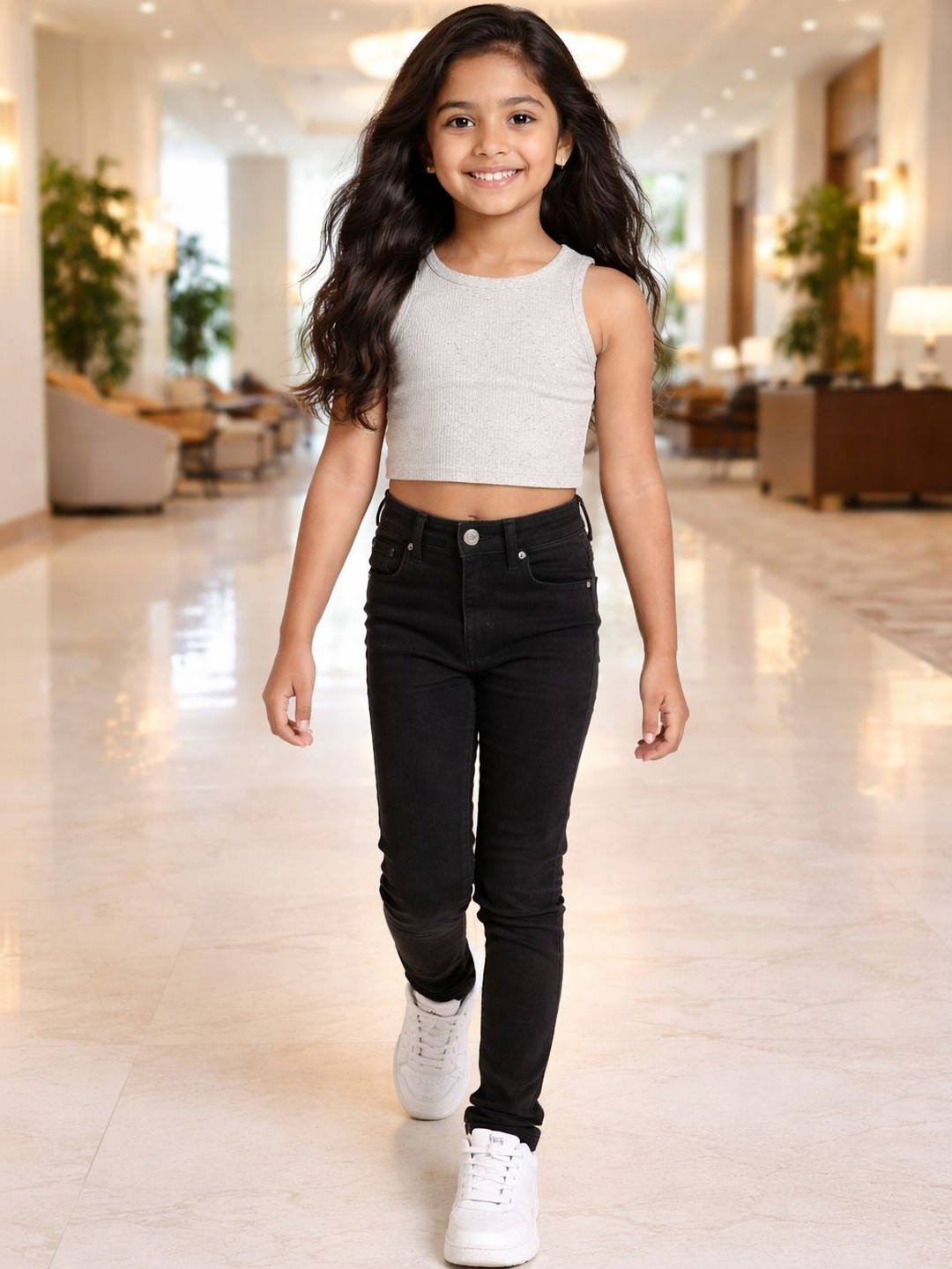 CHILINS Girls Cotton Tops