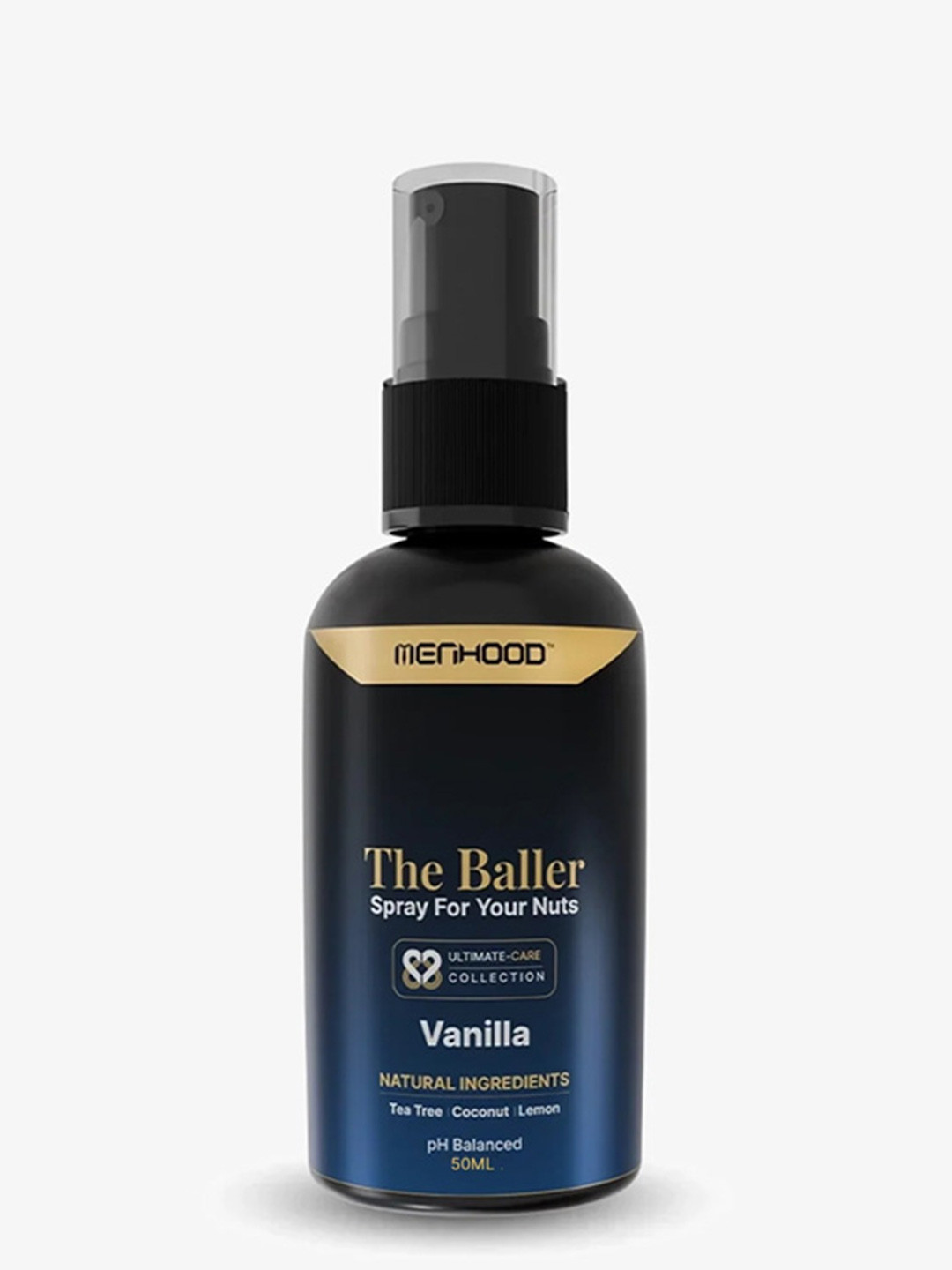 Menhood Men The Baller- Fresh Spray Private Parts Intimate Perfume Vanilla - 50ML